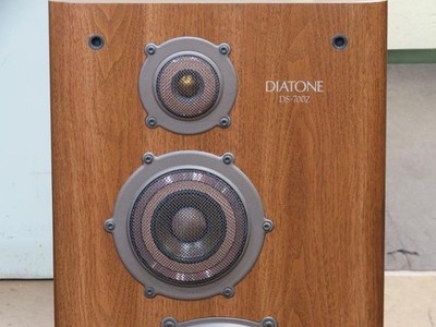 DIATONE DS-700Z 3way Speaker System Pair set Brown Audio Equipment