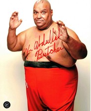 Abdullah the Butcher Autographed WWF 8x10 Photo