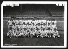 MANY HOFers! 1928 Senators GEORGE SISLER GOOSE GOSLIN Underwood Type 1 Photo