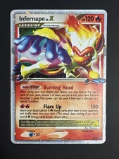 Infernape LV.X DP10 Diamond and Pearl Promo Holo - 2007 Pokémon 
