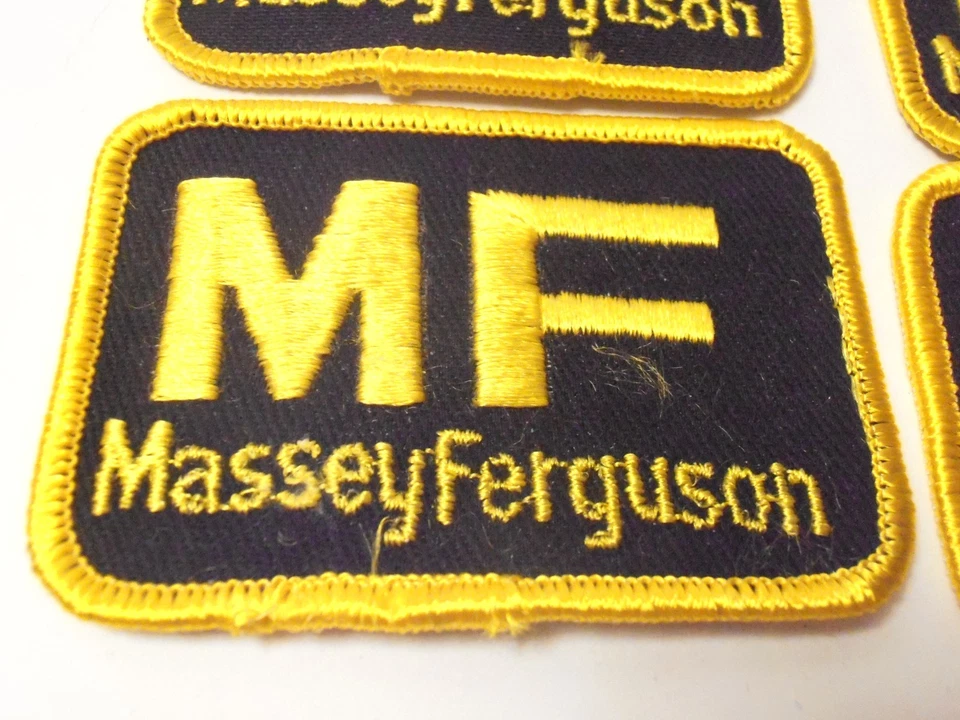 MASSEY FERGUSON TRACTOR Vintage Old Store Stock *15 Bulk cloth Patches Patch Lot - Image 2 of 2