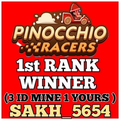 GARANTIERTER RACERS SLOT :- Mono_Poly_Go PINOCCHIO RACERS EVENT Pinocchio Event