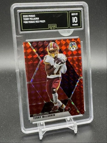 2020 Panini Mosaic Red Prizm Terry McLaurin GMA 10 Washington Redskins #198