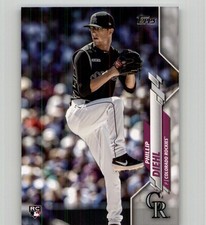 2020 Topps Update Phillip Diehl Rookie #U-16 RC Colorado Rockies