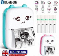 Mini Thermal Printer Pocket Bluetooth Mobile Phone Photos Label Printing Machine