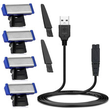 4PCS  Solo Replacement Heads Compatible for 1St Generation Microtouch Solo Mens