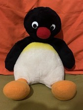 Vintage 1992 Talking Pingu Plush Soft Toy - Still Working