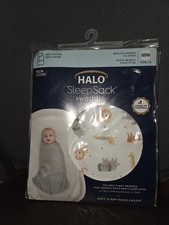 HALO SleepSack Swaddle Birth To 3 Months 100 Cotton Animal Print 1 Piece