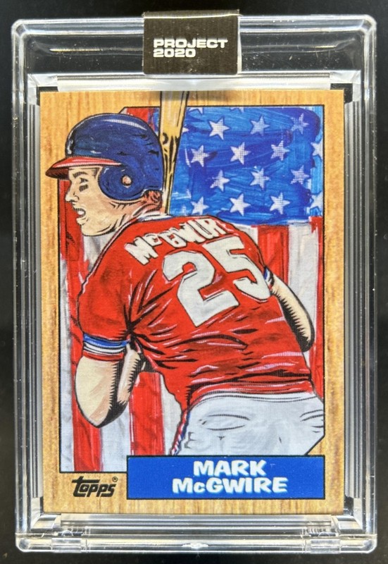 2020 Topps Project Mark McGwire #81 Athletics