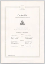 1923 Northwestern University The Syllabus Original Page Phi Delta Mu