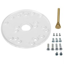 Router Base Plate Universal Acrylic Base Plate with Guide Pin Compatible