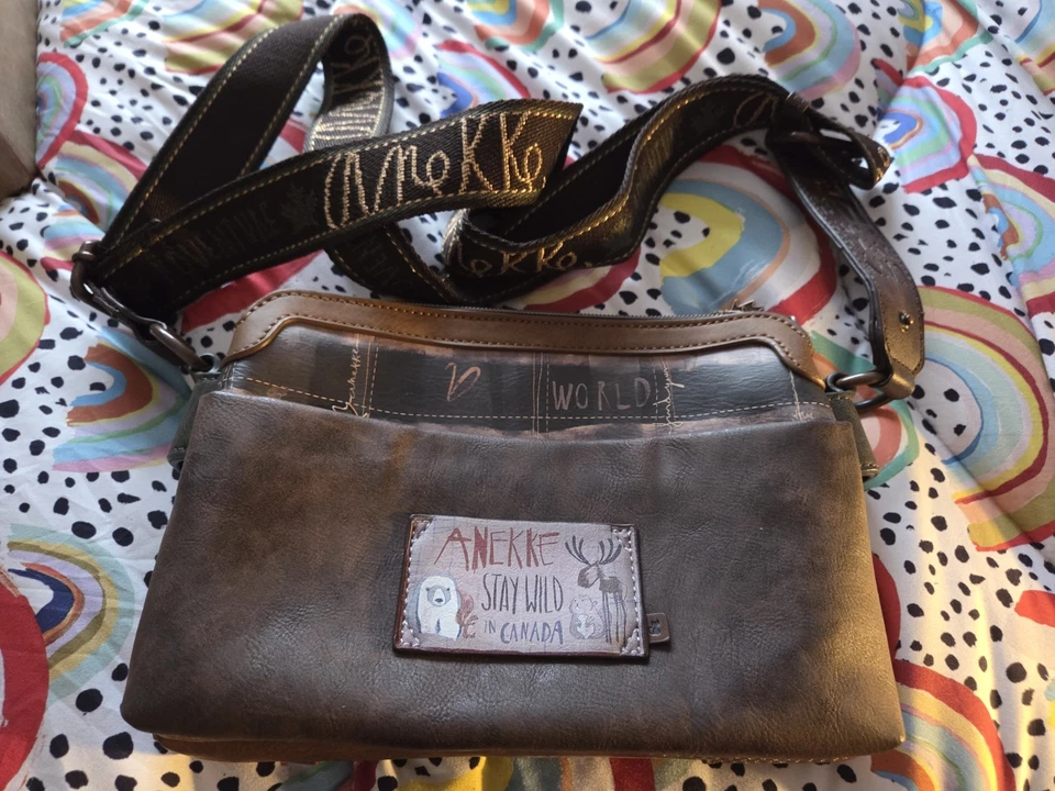 Borsa donna Anekke piccola 2 scomparti, nuova con sacchetto antipolvere - Immagine 2 di 4