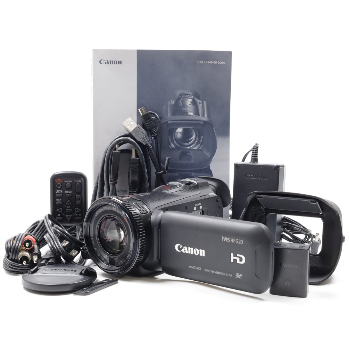 Canon　iVIS HF G20 Canon VIXIA HF G20 Camcorder Review - Consumer Reports