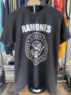 Ramones T Shirt Presidential Seal Punk Album Art Black, Ramones Punk Rock Size L