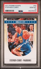 2011 PANINI HOOPS #64 STEPHEN CURRY PSA 10