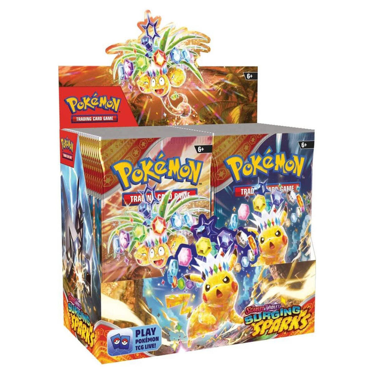 【英語版】Surging Sparks シュリンク付き未開封BOX POKEMON TCG Scarlet & Violet Surging Sparks Booster Box | eBay