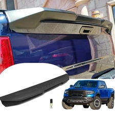  Black Tailgate Spoiler Top Protector Cover Molding Compatible with Dodge RAM