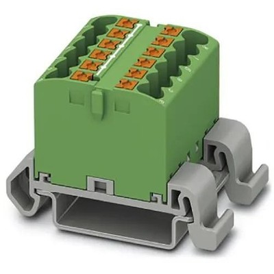 2PC PHOENIX CONTACT - IC 3273162 Distribution Block with Horizontal Alignme