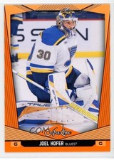 2024-25 O-Pee-Chee Orange Border 18/25 Joel Hofer #38 jg3
