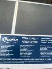 PROFLO PFXCM1M7202 Heathcote 1.5 GPM 1 Hole Kitchen Faucet - - Chrome