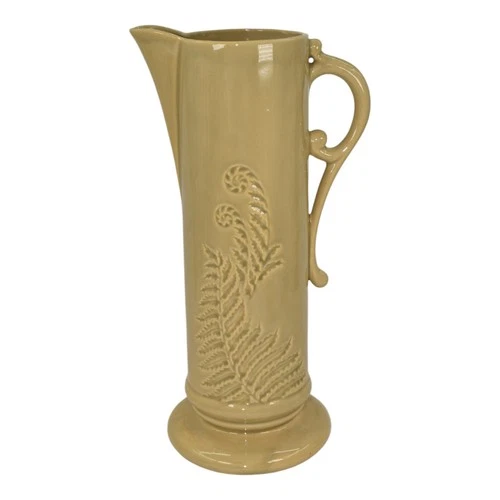 Roseville Mayfair Beige 1952 Mid Century Modern Pottery Ceramic Tankard 1107-12