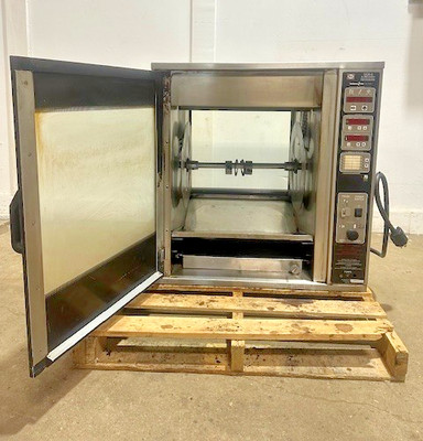 ''HENNY PENNY SCR-6'' COMMERCIAL ELECTRIC DIGITAL CHICKEN ROTISSERIE OVEN 208V,3PH