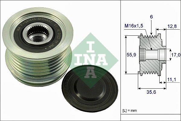 Für INA 535 0041 10 Alternator Freewheel Clutch