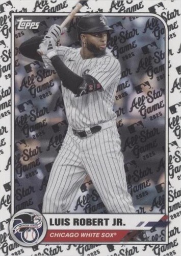 2025 Topps Luis Robert Jr STARS OF MLB FOIL White Sox Card #SMLB
