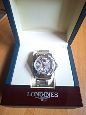 Longines Hydroconquest L3.651.4 76.6 2000-2010 316 Edelstahl Org. Karton/Papiere