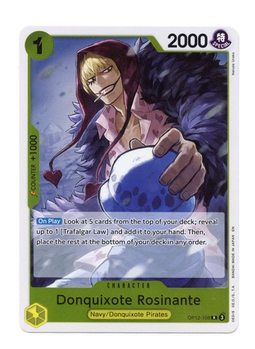 Donquixote Rosinante OP12-108 Legacy of the Master