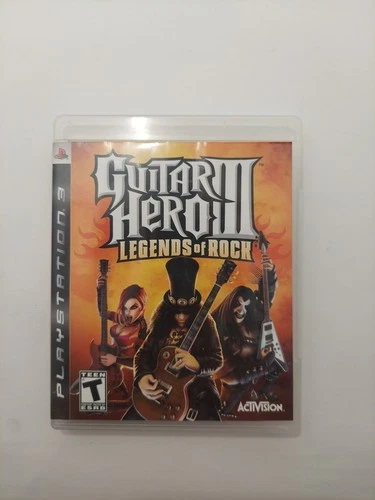 Guitar Hero 3 Legends Of Rock PS3 Cib Tested