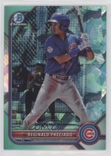 2022 Bowman Sapphire Edition Chrome Prospects Aqua 9/55 Reginald Preciado 02v3