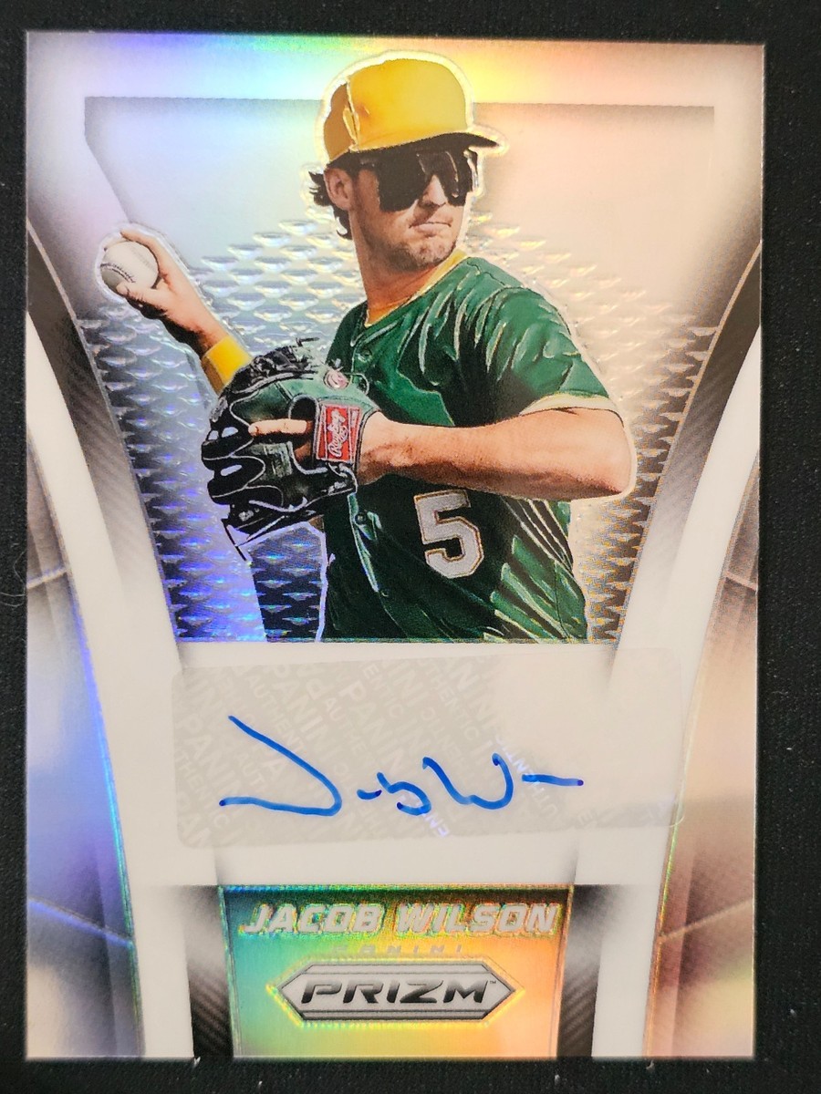 2025 Panini Prizm Jacob Wilson AUTO Athletics Autograph #TS-JW | eBay