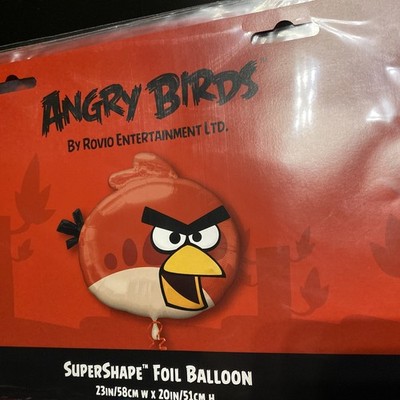 Angry Birds - Rund - Folienballon -  Luftballon Ballon Party  58 x 51 cm Neu