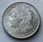 1921 D BU GEM MORGAN SILVER DOLLAR UNC MS+++ U.S. MINT BEAUTIFUL COIN