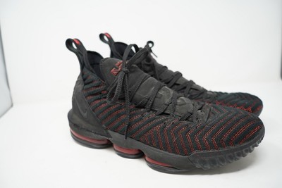 Nike Lebron 16 Fresh Bred Mens Size 12 Shoes Black AO2588 