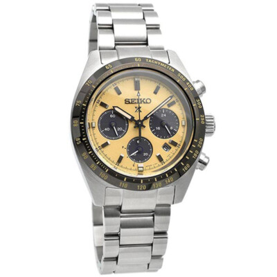 美品 セイコーPROSPEX ソーラークロノグラフ　SBDL089 Seiko Prospex SPEEDTIMER SBDL089 Solar Chronograph Sapphire Glass