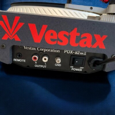 Vestax PDX-a2S Direct Drive DJ Turntable Record Player Tested