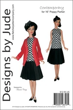 Contemporary Doll Clothes Sewing Pattern for 16" Poppy Parker Dolls Integrity