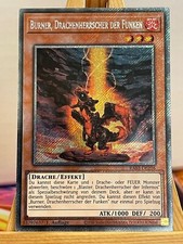Burner, Drachenherrscher Der Funken RA03-DE256 Platinum Secret Rare DE NM YUGIOH