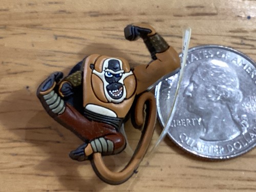 KUNG FU PANDA TAILUNG, SHIFU, MANTIS, PO, MONKEY AUTHENTIC JIBBITZ SHOE CHARM - Picture 11 of 14