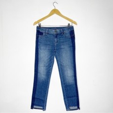 WHBM Straight Leg Mid Rise Jeans Size 2 White House Black Market