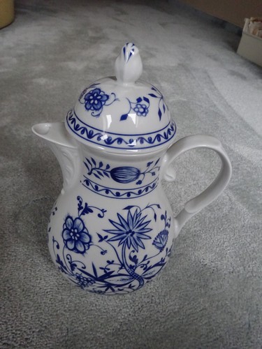 Kahla Zwiebelmuster Kaffeekanne