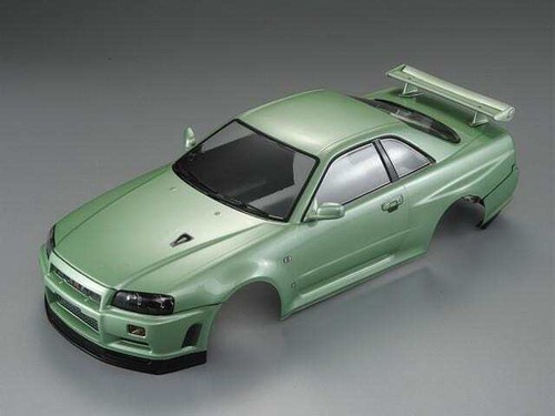Killerbody 1/10 RC Painted Nissan Skyline BNR34 195mm Touring Drift Car Body - Picture 9 of 9