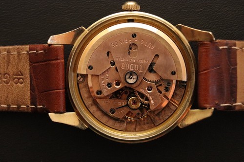 C 1960's TUDOR Prince Ref #1422 Gold Filled Watch w/ cal 390 Movement (TU-089) - Picture 8 of 9