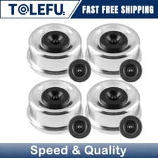4PACK 2.72" For 7000 to 8000lb Trailer Axle Bearing Dust Cap Cup Grease Cover