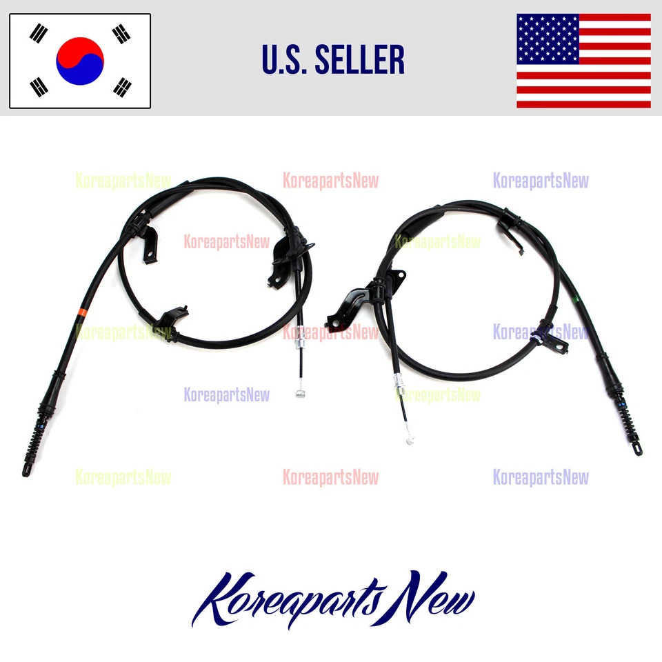 CABLE FRENO APARCAMIENTO ⭐juego 2 piezas⭐ 597703K000 597603K000 HYUNDAI SONATA 2006-2010 Foto 2 de 2