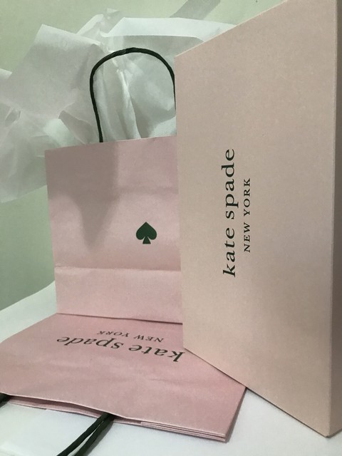 kate spade purse gift box