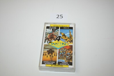 ZX Spectrum Game Tape - Quattro Firepower: Code Master Ltd