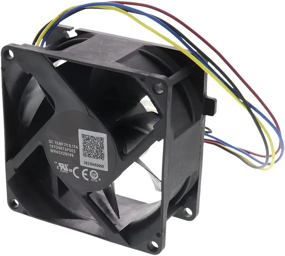 WR60X29099 Refrigerator Evaporator Fan Motor WR60X35205, PS16226575